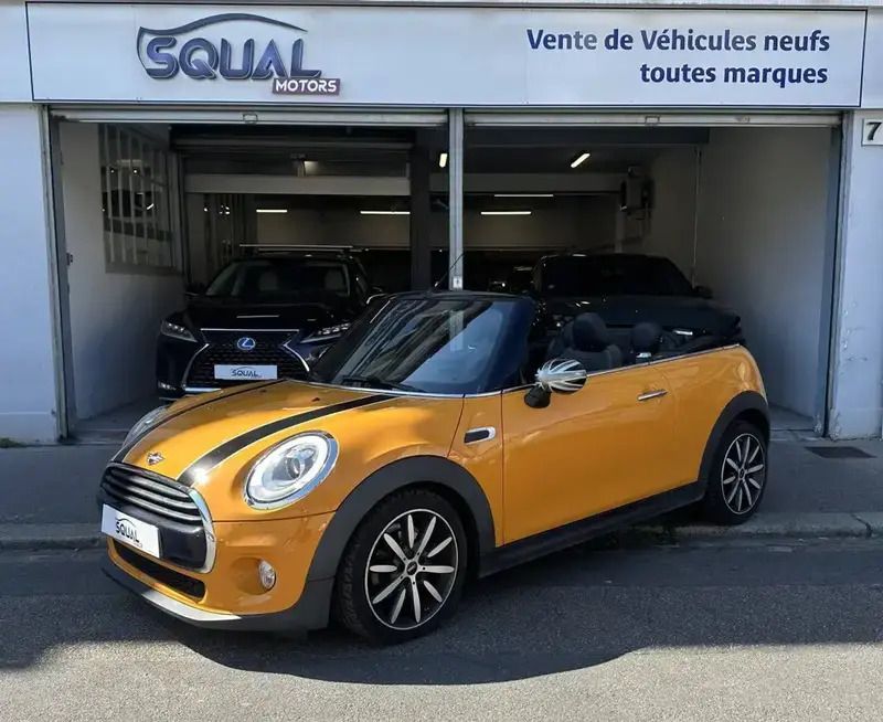 Jaune Utilisé 2017 Mini Cooper Cabriolet Cabriolet | 17 990 € (Prix juste) - Image 1/4