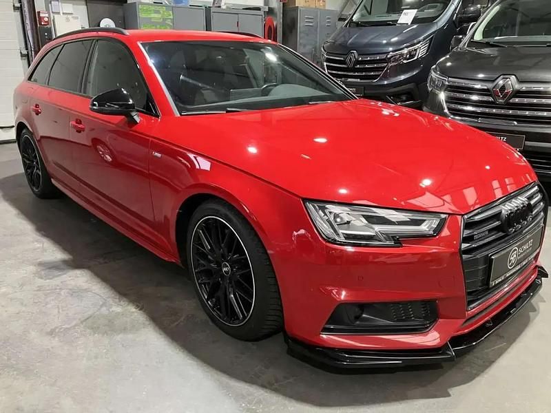 Rouge Occasion 2018 Audi A4 S-Line Break | 18 990 € (Super prix) - Image 1/4