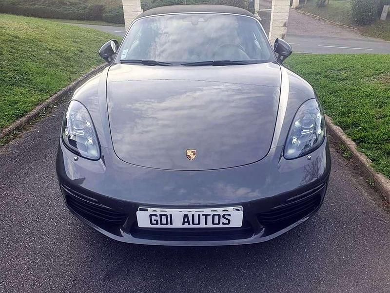 Occasion Porsche 718 Boxster 349 ch (256 kW) 2016 Gris Cabriolet
