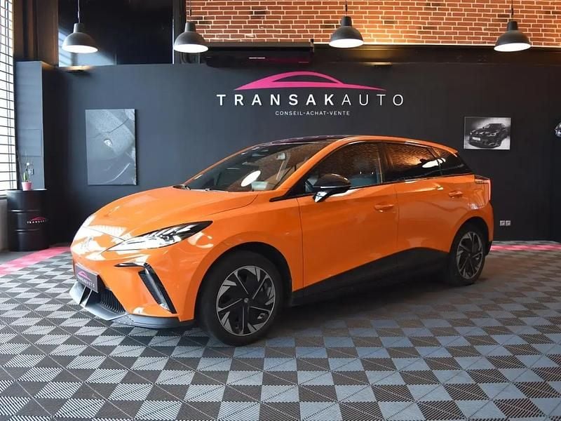 Orange Occasion 2023 MG MG4 EV Luxury Citadine | 19 990 € (Bon prix) - Image 1/4