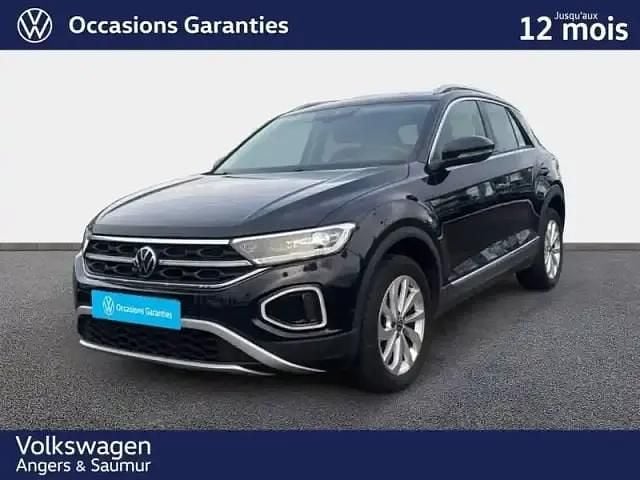 Noir intense metallise Occasion 2022 VW T-Roc SUV | 23 490 € (Bon prix) - Image 1/4