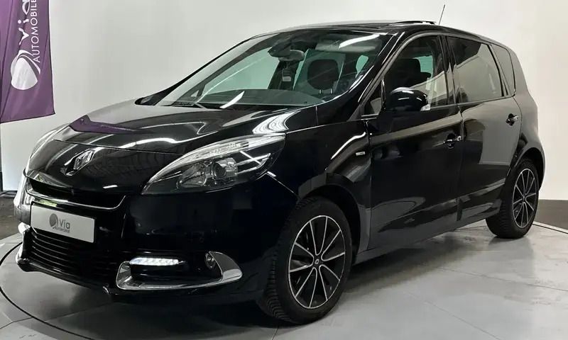 Noir Utilisé 2012 Renault Scénic III Bose Edition Monospace | 8 899 € (Prix cher) - Image 1/4