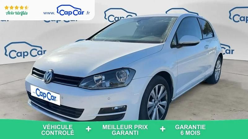 Occasion VW Golf 110 ch (80 kW) 2015 Blanc Berline