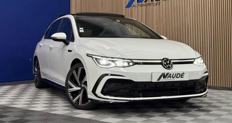 Blanc Utilisé 2020 VW Golf VIII R-line Berline | 27 990 € (Prix juste) - Image 1/4