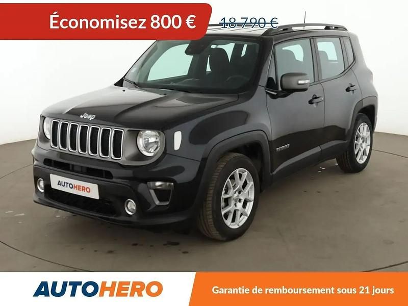 Noir Occasion 2021 Jeep Renegade Limited SUV | 17 990 € (Prix juste) - Image 1/2