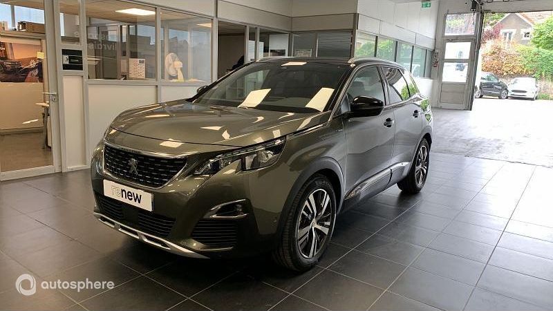 Metallic copper (m) Utilisé 2020 Peugeot 3008 GT-line SUV | 21 299 € (Bon prix) - Image 1/4