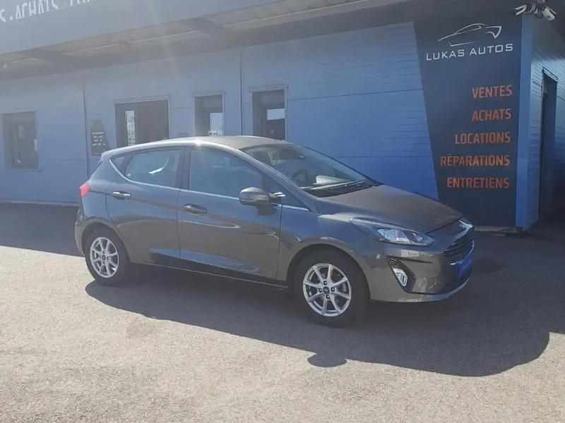Gris Utilisé 2021 Ford Fiesta Titanium Citadine | 10 450 € (Prix juste) - Image 1/4