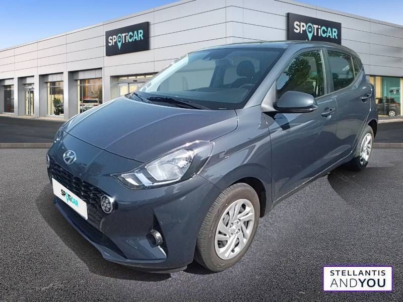 Gris Utilisé 2021 Hyundai i10 Eco Citadine | 10 989 € (Prix juste) - Image 1/3
