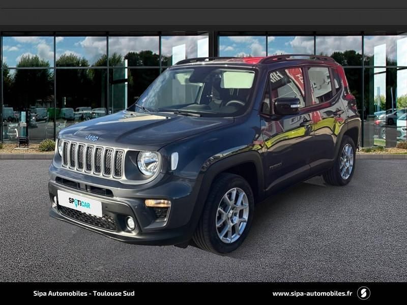 Gris Utilisé 2023 Jeep Renegade Limited SUV | 26 990 € - Image 1/4