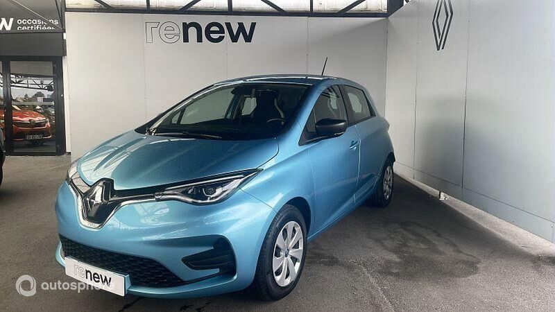 Bleu Utilisé 2020 Renault Zoe Life Citadine | 13 499 € (Prix juste) - Image 1/4