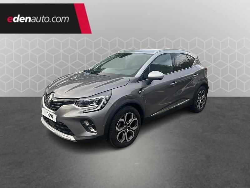 Gris Utilisé 2020 Renault Captur Intens SUV | 16 490 € (Prix juste) - Image 1/4
