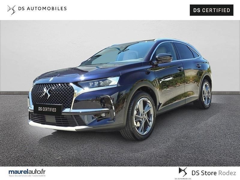 Bleu Utilisé 2021 DS Automobiles DS7 Crossback Rivoli SUV | 28 990 € (Bon prix) - Image 1/4