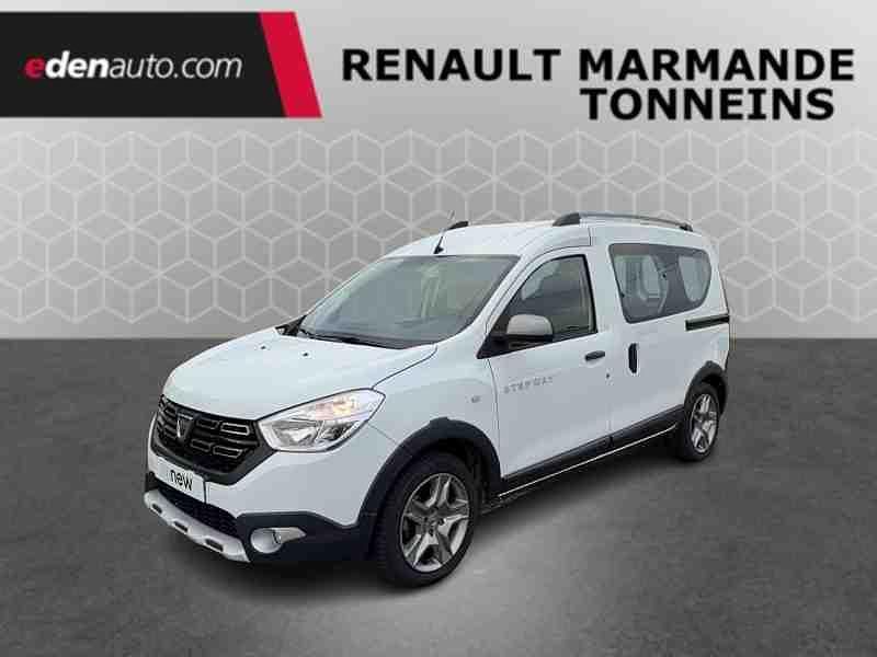 Blanc Utilisé 2020 Dacia Dokker Stepway Van | 14 899 € (Bon prix) - Image 1/4