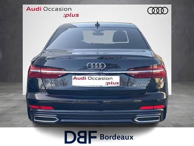 Occasion Audi A6 S-Line 204 ch (150 kW) 2019 Noir mythic métallisé Berline