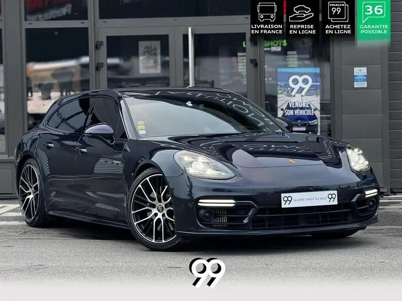 Bleu Utilisé 2022 Porsche Panamera Sport Turismo Berline | 89 990 € (Prix juste) - Image 1/4