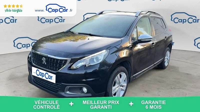 Noir Utilisé 2018 Peugeot 2008 Style SUV | 8 099 € (Bon prix) - Image 1/4