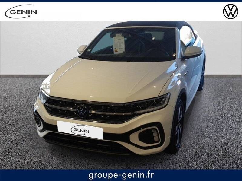 Blanc Utilisé 2024 VW T-Roc Cabriolet Cabriolet | 42 200 € (Prix cher) - Image 1/3