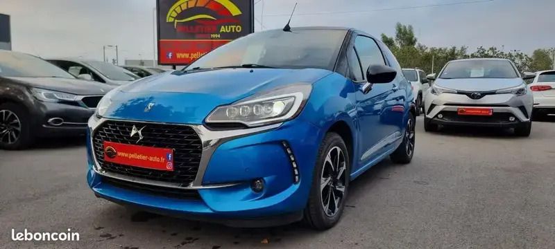 Bleu Utilisé 2016 DS Automobiles DS3 Cabriolet So Chic Cabriolet | 10 890 € - Image 1/4