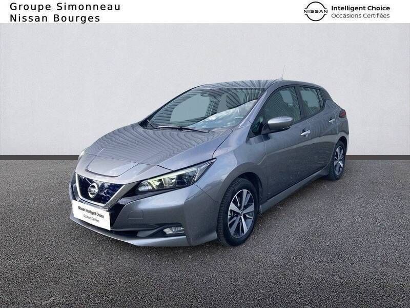 Gris Utilisé 2021 Nissan Leaf Citadine | 14 890 € (Prix juste) - Image 1/3
