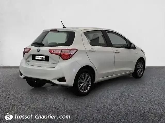 Occasion Toyota Yaris Hybrid 2018 Blanc Berline