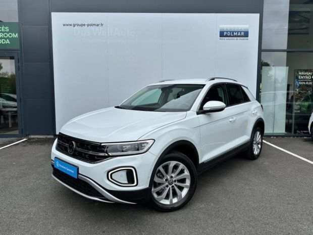 Blanc Utilisé 2022 VW T-Roc Style SUV | 26 780 € (Prix juste) - Image 1/4