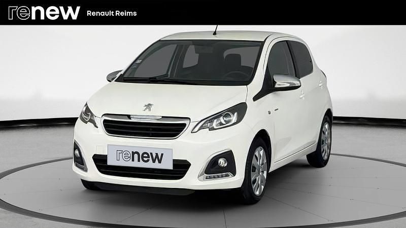 Blanc Utilisé 2021 Peugeot 108 Style Citadine | 10 999 € (Prix juste) - Image 1/4