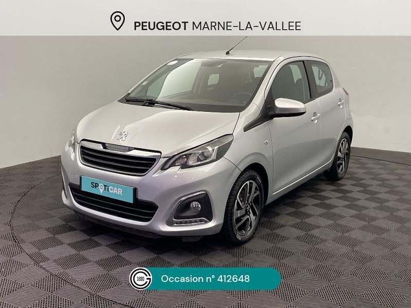Gris Utilisé 2021 Peugeot 108 Allure Citadine | 10 980 € (Prix juste) - Image 1/4