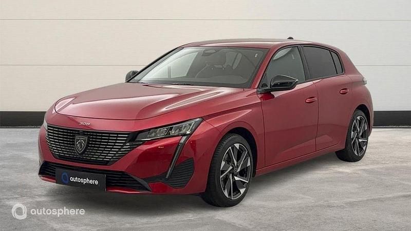 Rouge Utilisé 2024 Peugeot 308 Allure Berline | 27 299 € - Image 1/4