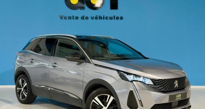 Gris Occasion 2021 Peugeot 3008 GT SUV | 21 990 € (Prix juste) - Image 1/4