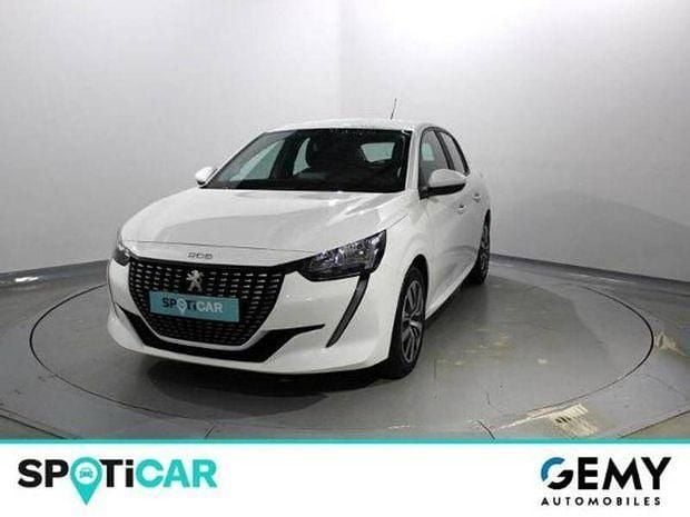 Blanc Utilisé 2020 Peugeot 208 Business-Line Citadine | 14 579 € (Prix juste) - Image 1/4