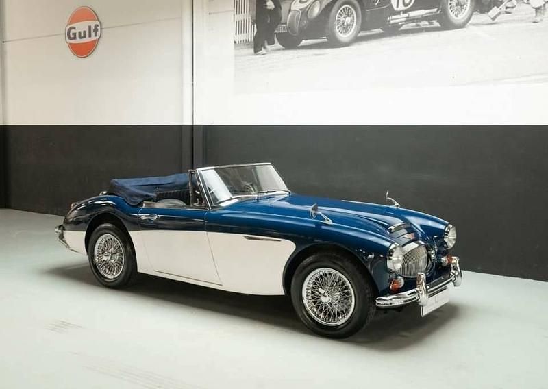 Bleu Occasion 1967 Austin Healey 3000 MK III Cabriolet | 44 900 € - Image 1/4