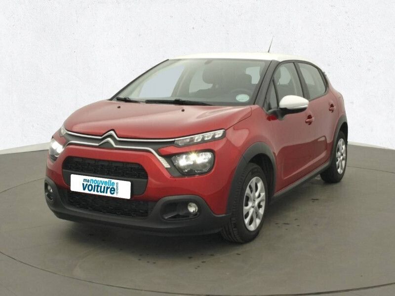 Rouge Occasion 2023 Citroën C3 Citadine | 12 390 € (Prix juste) - Image 1/4