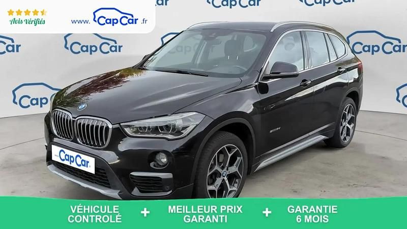Noir Occasion 2017 BMW X1 xLine SUV | 14 990 € (Prix cher) - Image 1/4