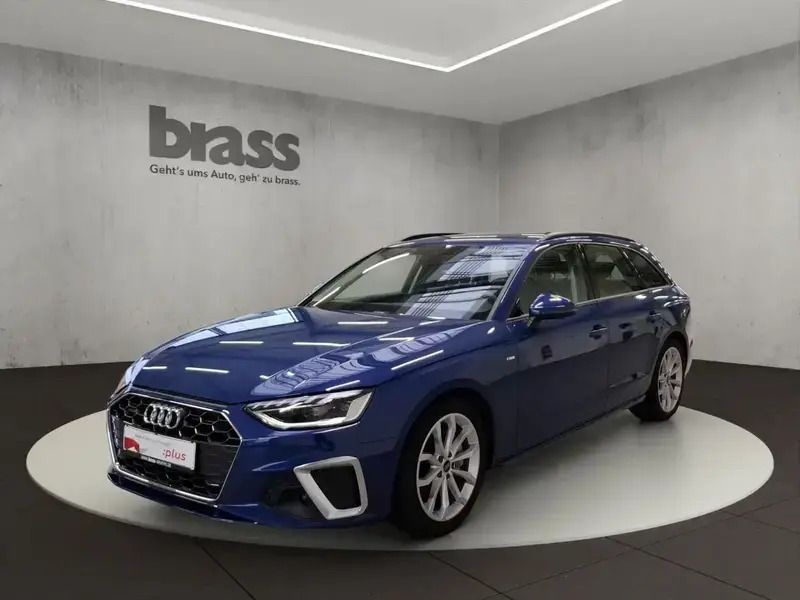Bleu Utilisé 2023 Audi A4 S-Line Break | 45 400 € (Prix cher) - Image 1/4