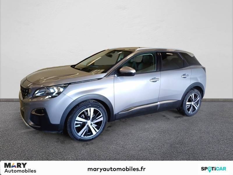 Gris Utilisé 2017 Peugeot 3008 Allure | 15 990 € (Prix assez cher) - Image 1/3