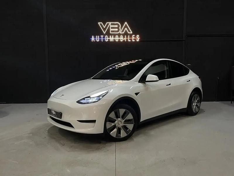 Blanc Occasion 2023 Tesla Model Y RWD SUV | 28 990 € (Prix juste) - Image 1/4