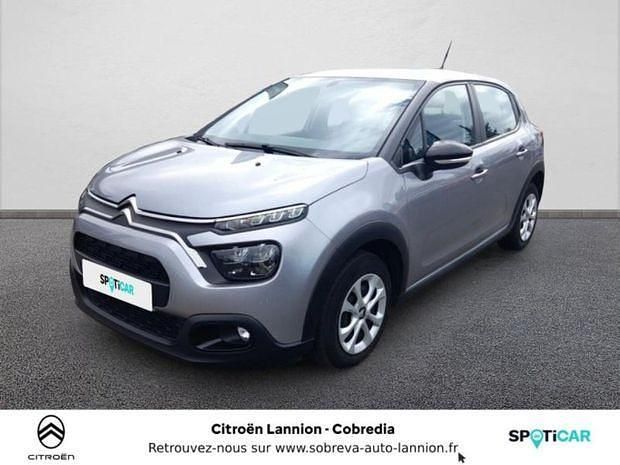 Gris Utilisé 2022 Citroën C3 Feel Citadine | 11 690 € (Prix juste) - Image 1/4