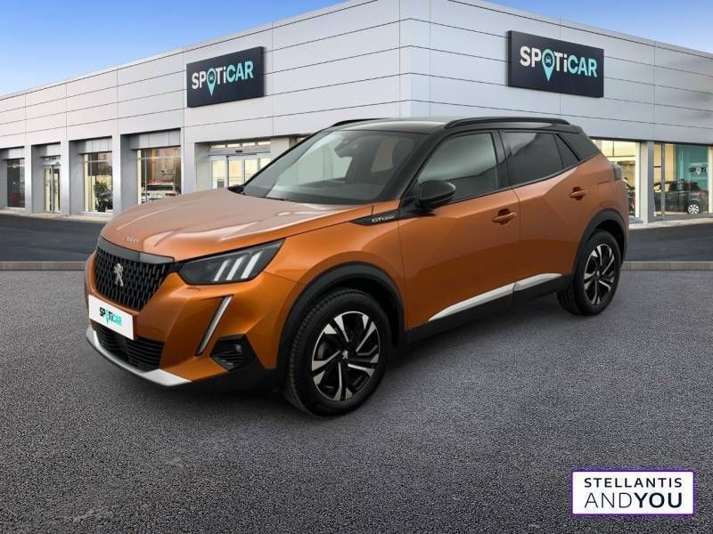 Orange Utilisé 2019 Peugeot 2008 GT-line SUV | 13 990 € (Prix assez cher) - Image 1/3