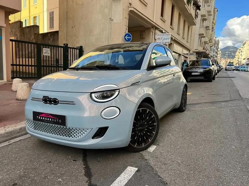 Bleu Utilisé 2022 Fiat 500e Citadine | 15 490 € (Bon prix) - Image 1/4