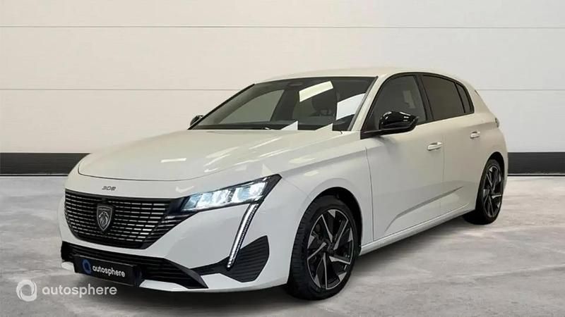 Blanc Utilisé 2022 Peugeot 308 Allure Berline | 18 799 € (Prix assez cher) - Image 1/4