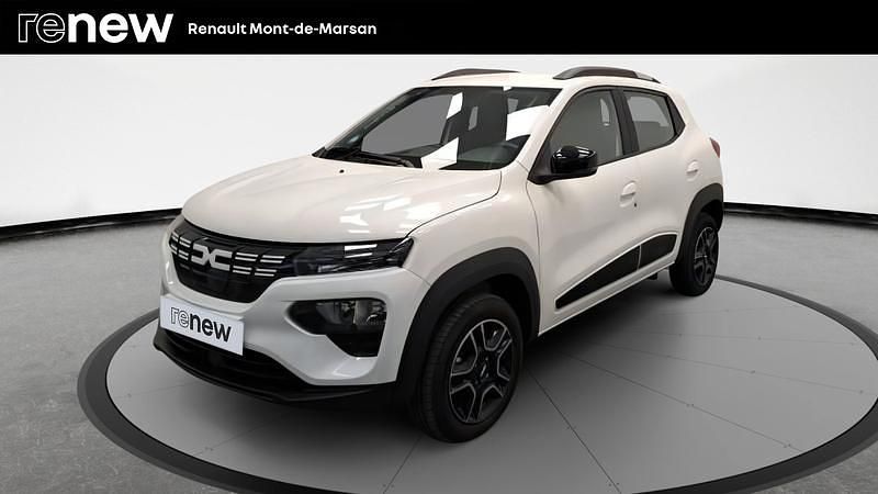 Blanc Utilisé 2023 Dacia Spring Essentiel Citadine | 10 490 € (Prix juste) - Image 1/4