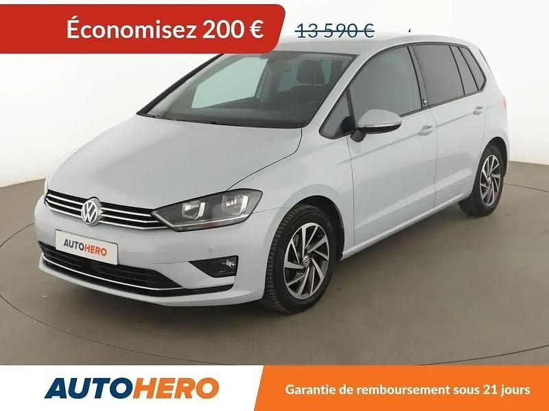 Blanc Utilisé 2017 VW Golf Sportsvan Sound Monospace | 13 390 € (Prix juste) - Image 1/2