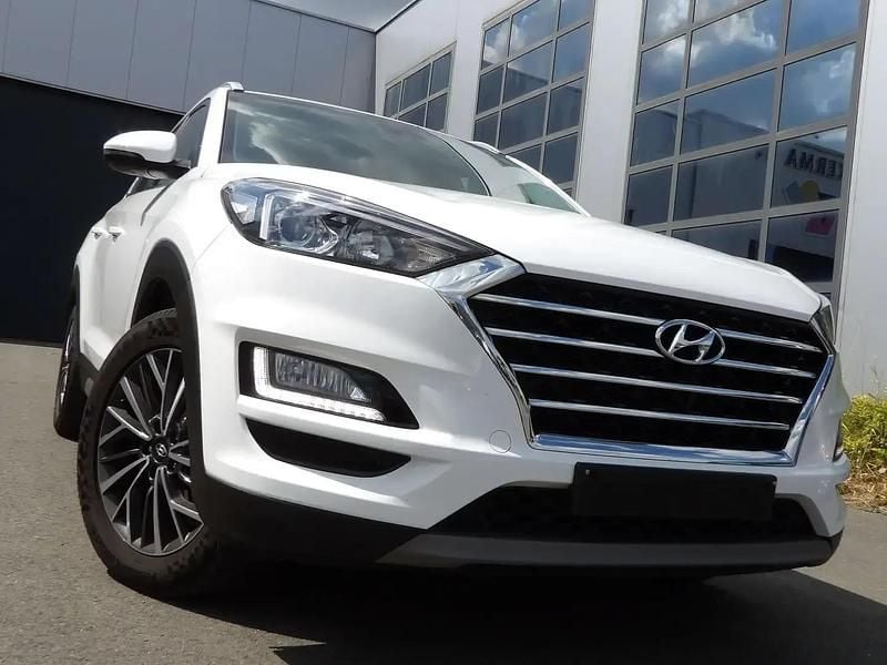 Blanc Utilisé 2020 Hyundai Tucson Comfort SUV | 19 700 € (Super prix) - Image 1/4