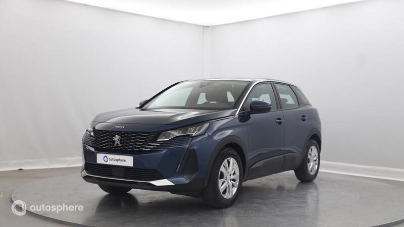 Gris Utilisé 2021 Peugeot 3008 Active SUV | 16 299 € (Bon prix) - Image 1/4