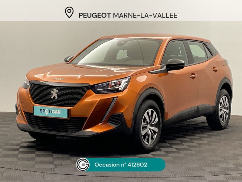 Orange Utilisé 2022 Peugeot 2008 Active SUV | 14 980 € (Bon prix) - Image 1/4