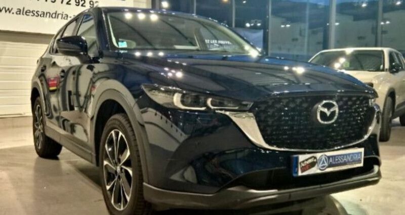Bleu Utilisé 2023 Mazda CX-5 Center-Line SUV | 33 900 € (Bon prix) - Image 1/4