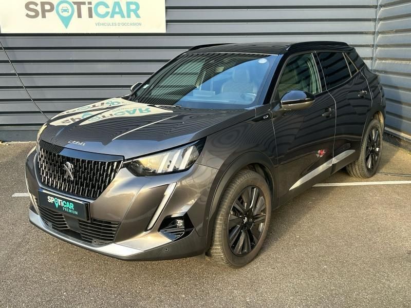 Gris Utilisé 2021 Peugeot 2008 GT SUV | 19 490 € (Prix juste) - Image 1/3