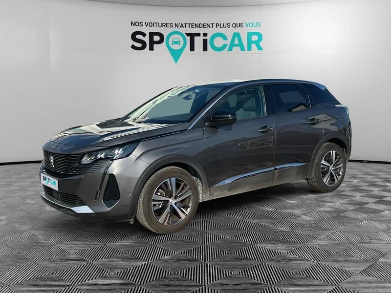 Gris Utilisé 2022 Peugeot 3008 S SUV | 23 490 € (Prix juste) - Image 1/4