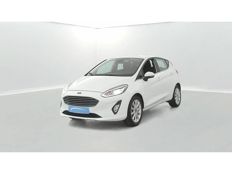 Occasion Ford Fiesta Titanium 100 ch (73 kW) 2018 Blanc Berline