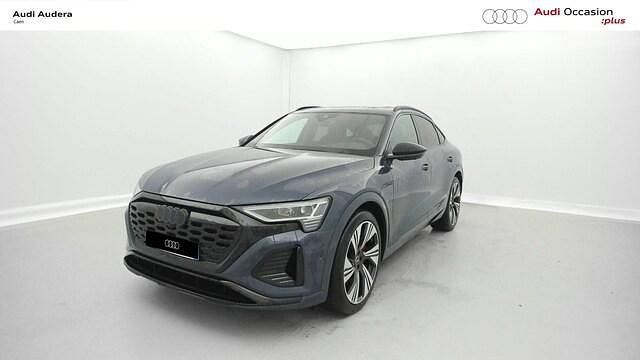 Bleu plasma métallisé Occasion 2024 Audi Q8 Sportback e-tron S-Line SUV | 69 900 € (Prix assez cher) - Image 1/4